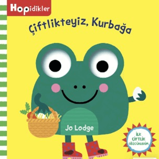 Hopidikler - Çiftlikteyiz, Kurbağa – Beta Kids kitap kapağı
