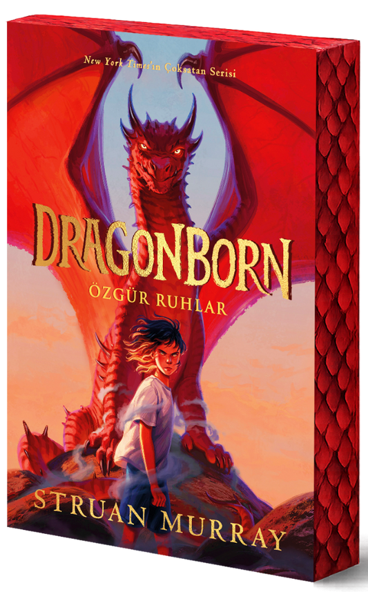 Dragonborn - Özgür Ruhlar – X-Libris kitap kapağı