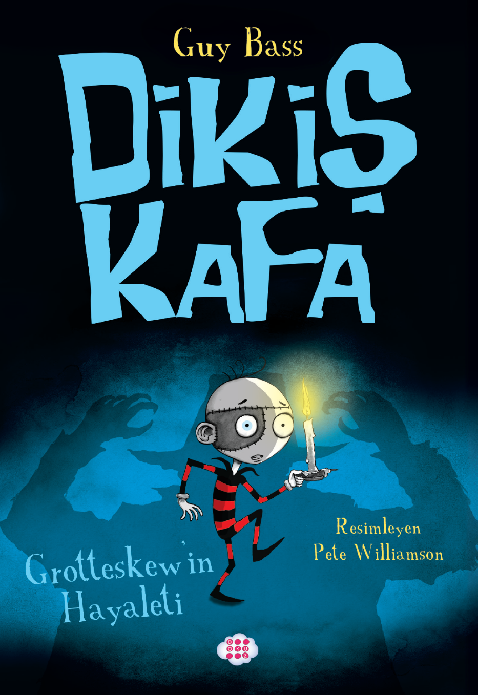 Dikiş Kafa 3 - Grotteskew’in Hayaleti – Dokuz Yayınları kitap kapağı