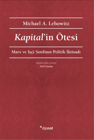 Kapital’in Ötesi – Dipnot Yayınları kitap kapağı