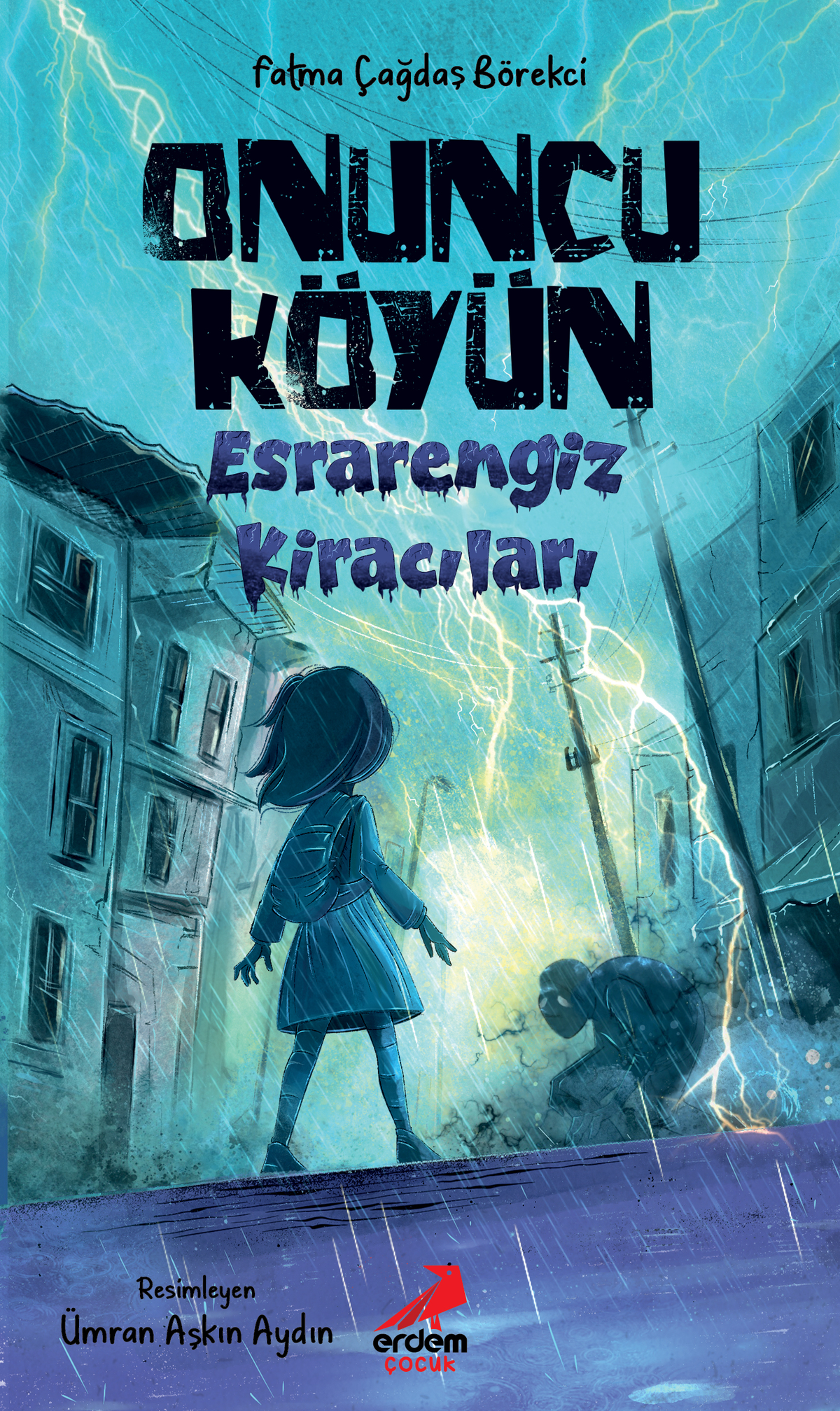 Onuncu Köyün Esrarengiz Kiracıları – Erdem Çocuk kitap kapağı