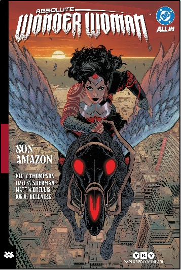 Absolute Wonder Woman Cilt 1 - Son Amazon – Yapı Kredi Yayınları kitap kapağı