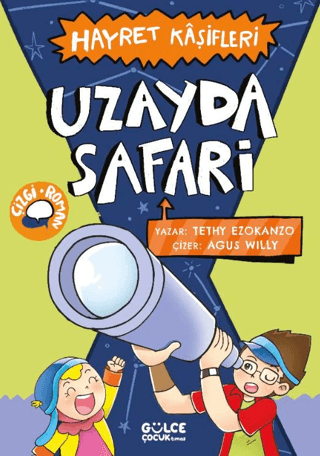 Uzayda Safari - Hayret Kaşifleri – Timaş Çocuk kitap kapağı
