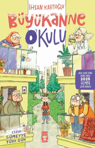 Büyükanne Okulu – Timaş Çocuk kitap kapağı