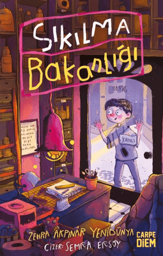 Sıkılma Bakanlığı – Carpe Diem Kitapları kitap kapağı