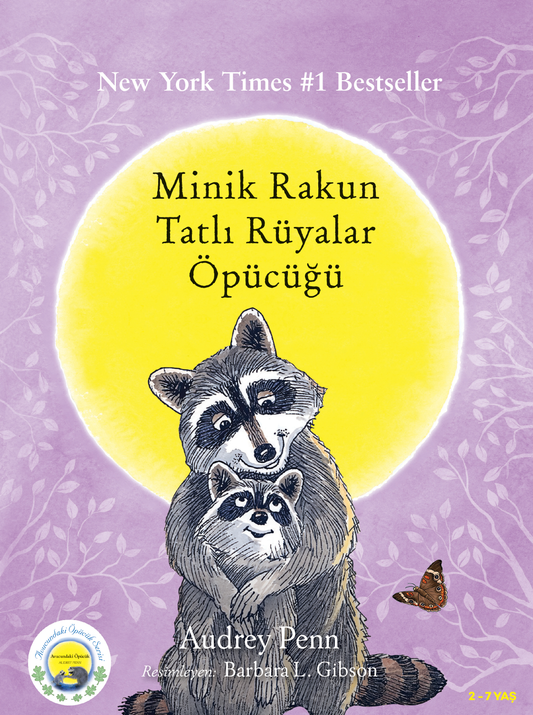 Minik Rakun Tatlı Rüyalar Öpücüğü – Butik Yayınları kitap kapağı