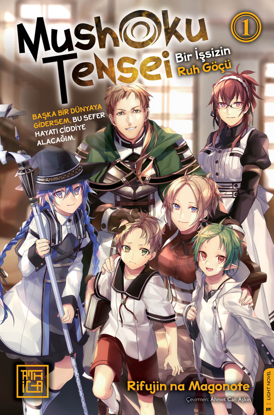 Mushoku Tensei 1 – Athica Yayınları kitap kapağı