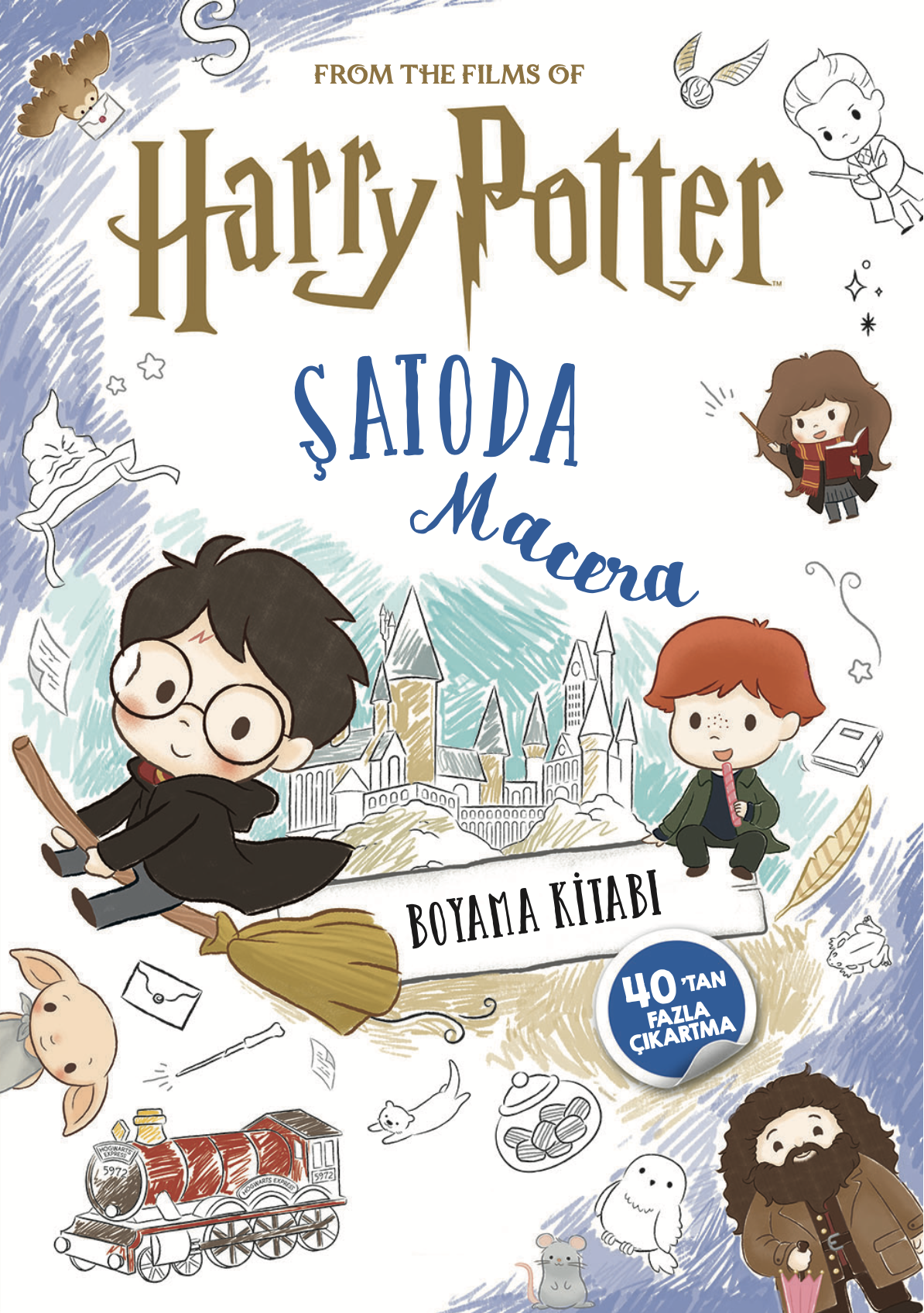 Film Özel Harry Potter Şatoda Macera Boyama Kitabı – Beta Kids kitap kapağı