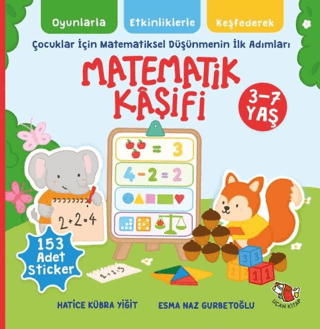 Matematik Kaşifi (153 Adet Sticker) – Uçan Kitap kitap kapağı