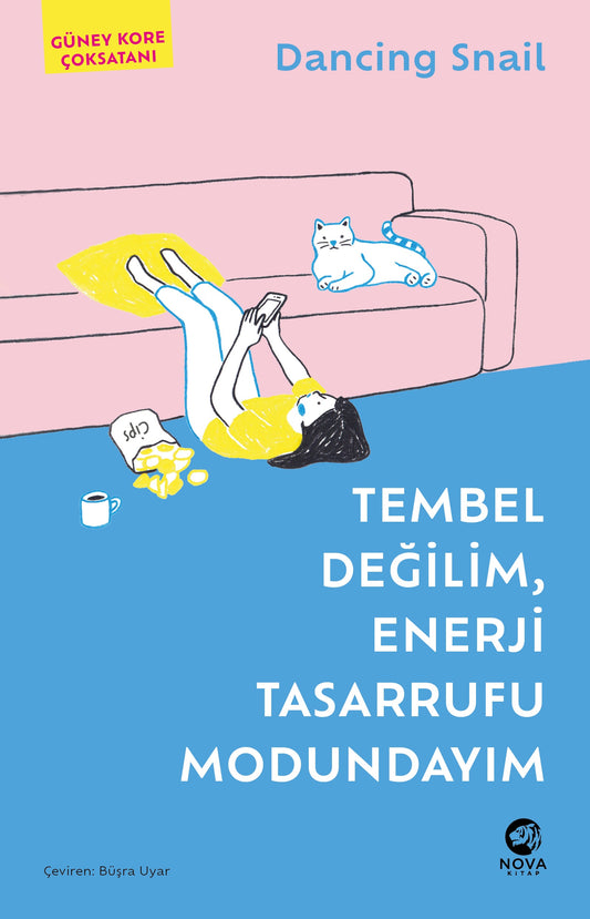 Tembel Değilim, Enerji Tasarrufu Modundayım – Nova Kitap kitap kapağı