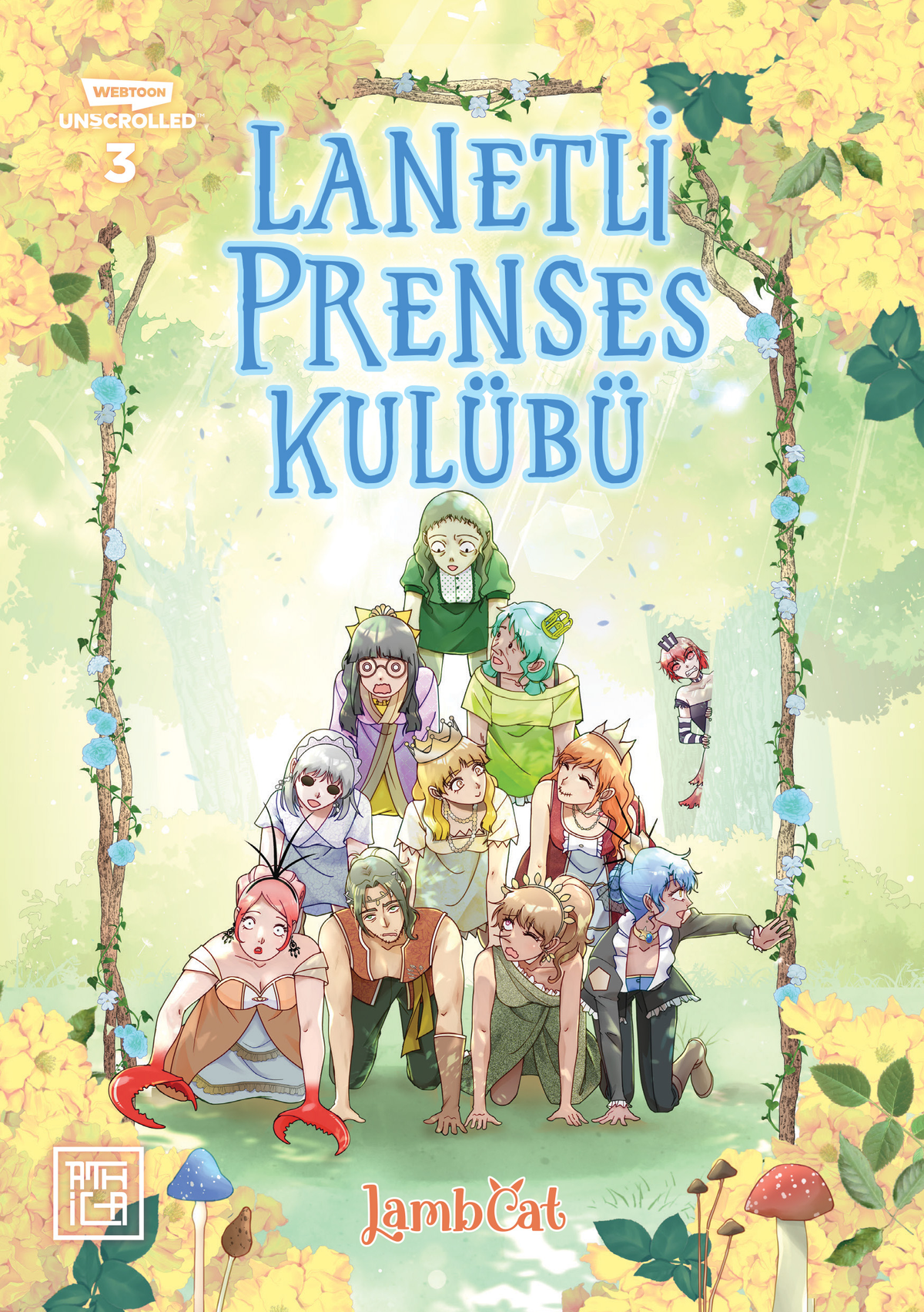 Lanetli Prenses Kulübü 3 – Athica Yayınları kitap kapağı