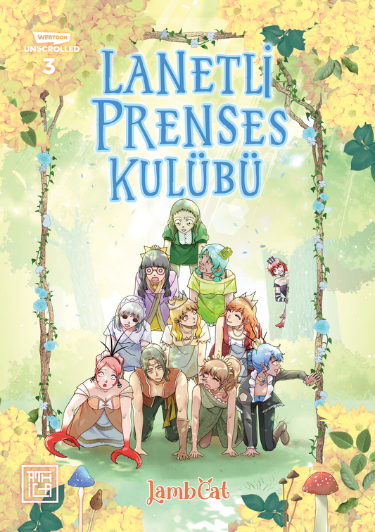 Lanetli Prenses Kulübü 3 – Athica Yayınları kitap kapağı