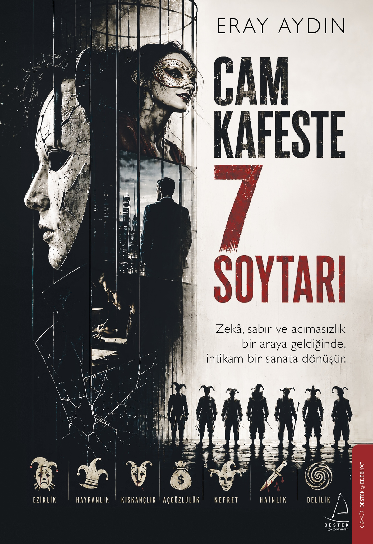 Cam Kafeste 7 Soytarı – Destek Yayınları kitap kapağı