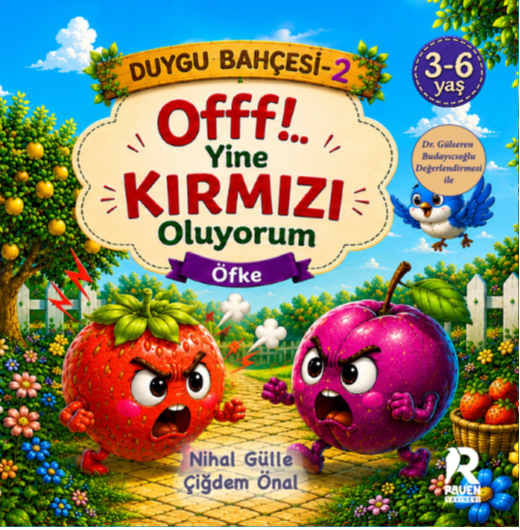 Duygu Bahçesi 2 - Öfke – Raven Yayınevi kitap kapağı