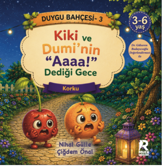 Duygu Bahçesi 3 - Korku – Raven Yayınevi kitap kapağı