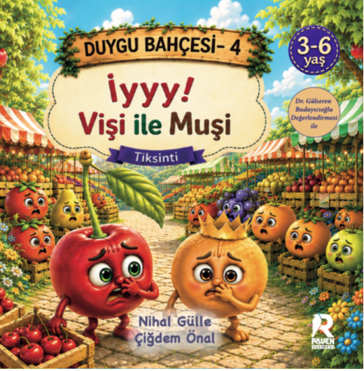 Duygu Bahçesi 4 - Tiksinti – Raven Yayınevi kitap kapağı
