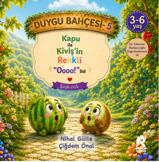 Duygu Bahçesi 5 - Şaşkınlık – Raven Yayınevi kitap kapağı