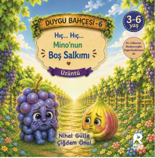 Duygu Bahçesi 6 - Üzüntü – Raven Yayınevi kitap kapağı