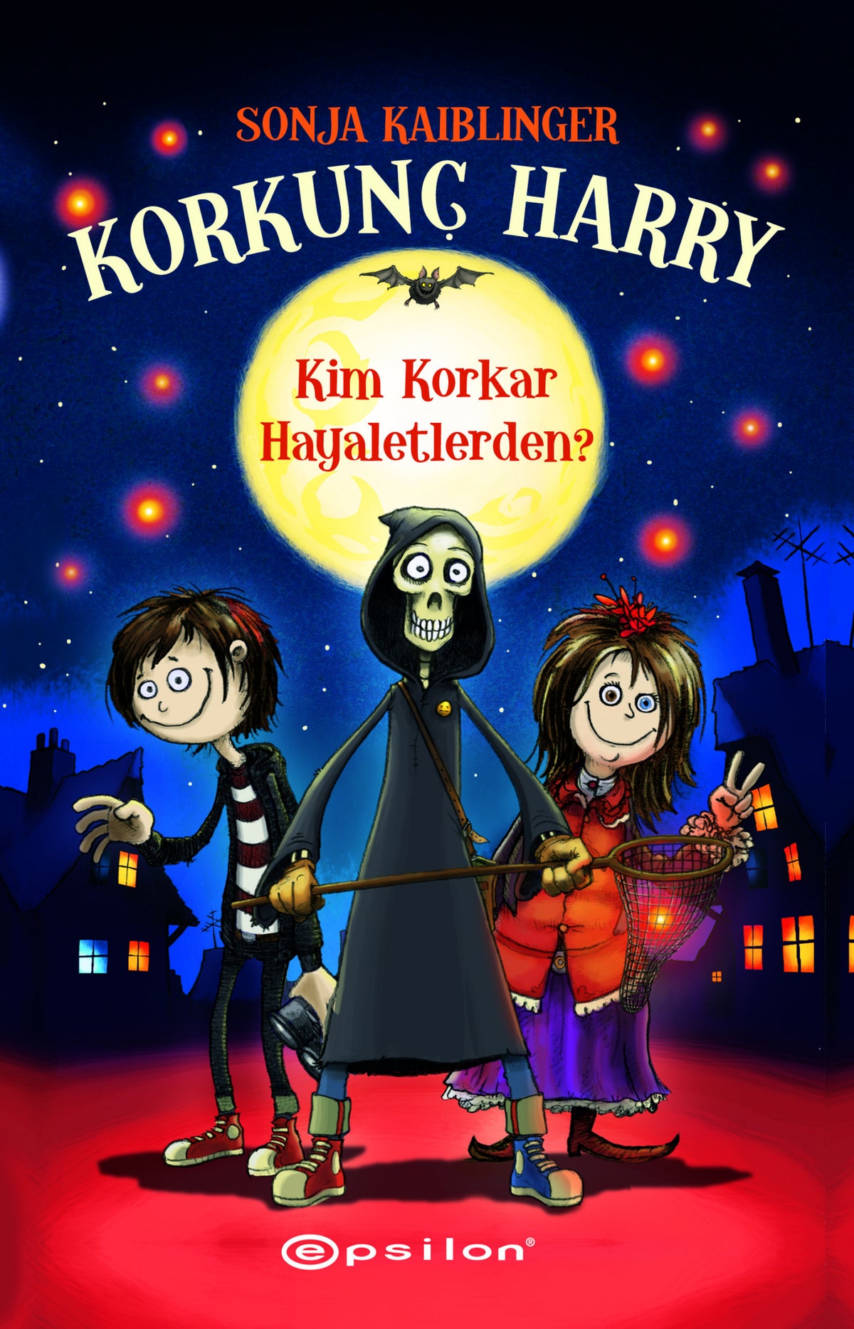 Korkunç Harry - Kim Korkar Hayaletlerden? – Epsilon Yayınları kitap kapağı