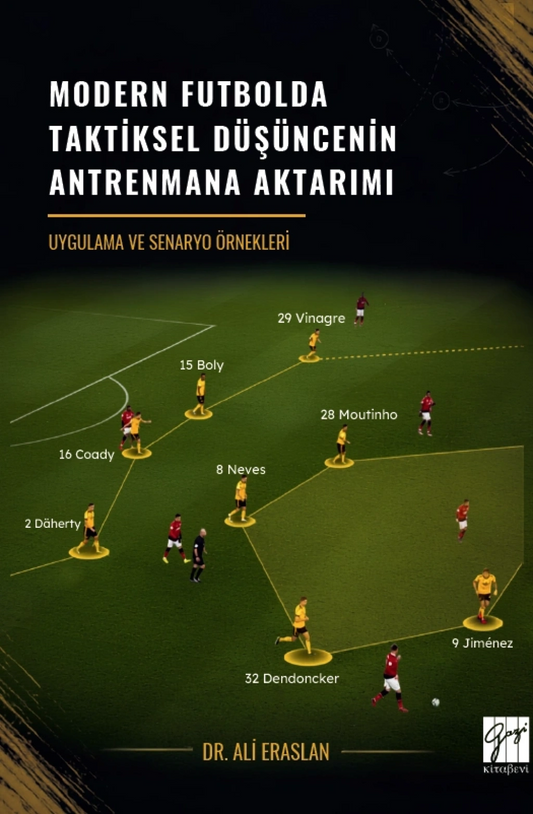 Modern Futbolda Taktiksel Düşüncenin Antrenmana Aktarımı - Uygulama Ve Senaryo Örnekleri – Gazi Kitabevi kitap kapağı