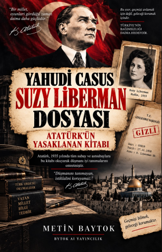 Yahudi Casus Suzy Liberman Dosyası – Bytok AI Yayınları kitap kapağı