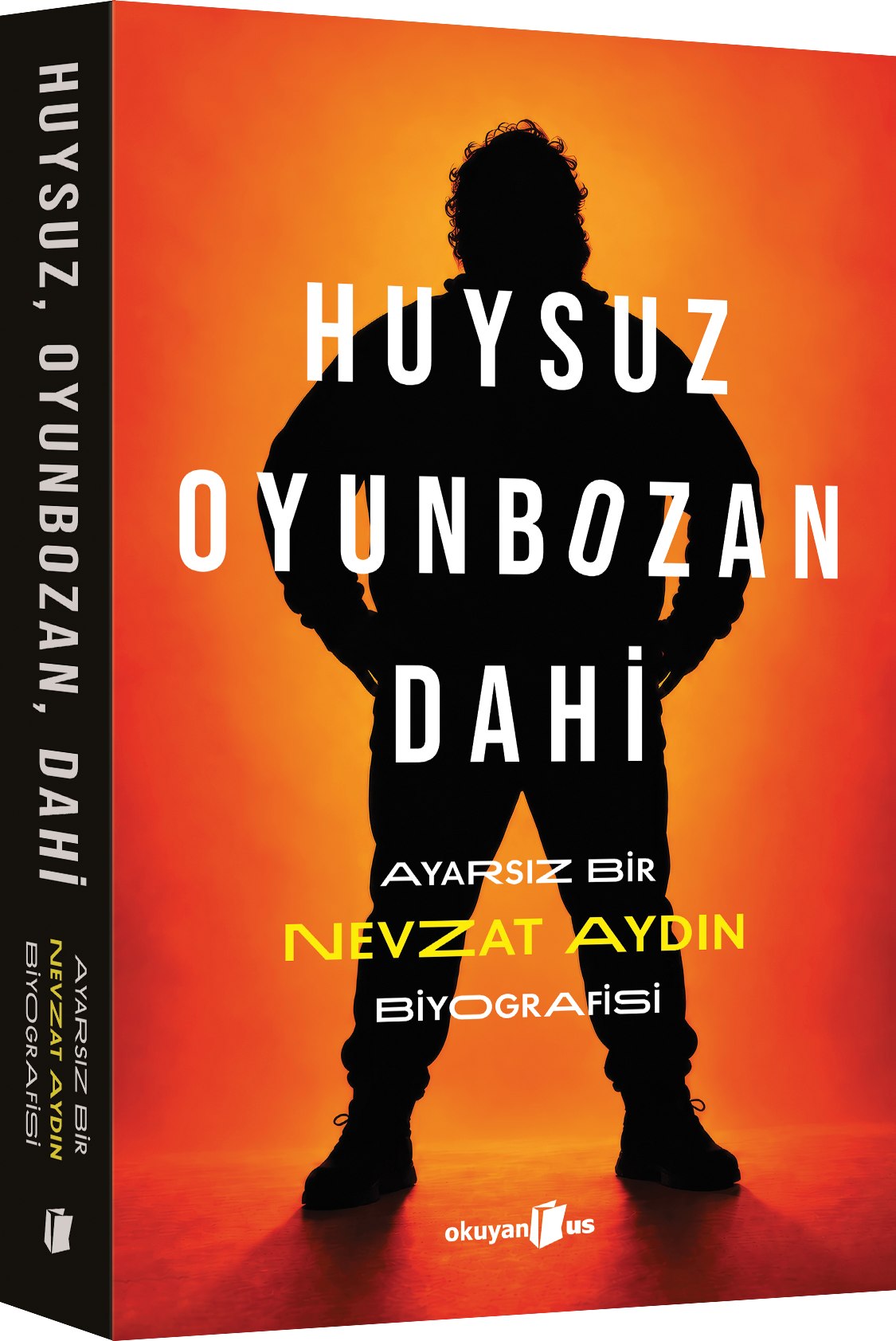 Huysuz Oyunbozan Dahi – Okuyan Us Yayın kitap kapağı