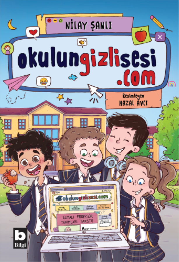 OkulunGizliSesi.com – Bilgi Yayınevi Çocuk kitap kapağı