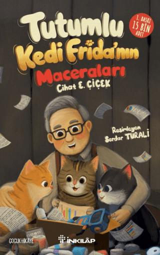Tutumlu Kedi Frida'nın Maceraları – İnkılap Kitabevi kitap kapağı