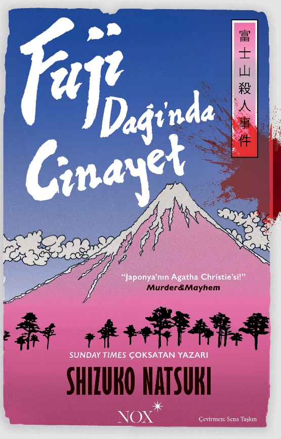 Fuji Dağı'nda Cinayet – Nox Yayınları kitap kapağı