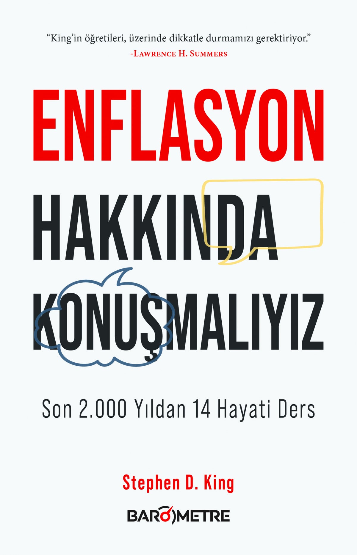 Enflasyon Hakkında Konuşmalıyız – Barometre kitap kapağı