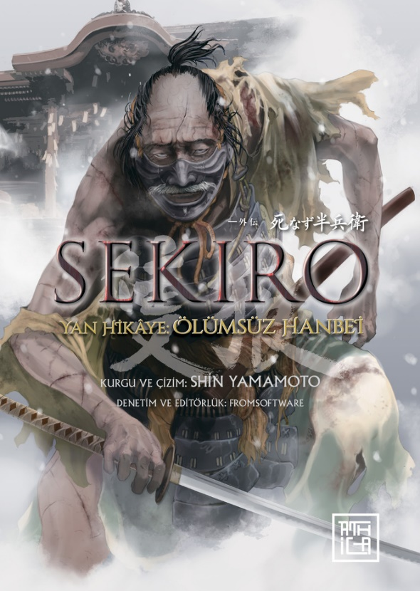 Sekiro-Yan Hikaye - Ölümsüz Hanbei – Athica Yayınları kitap kapağı
