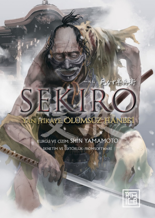 Sekiro-Yan Hikaye - Ölümsüz Hanbei – Athica Yayınları kitap kapağı