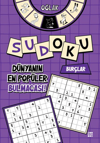 Burçlar Sudoku - Oğlak (Kalem Hediyeli) – Dokuz Yayınları kitap kapağı