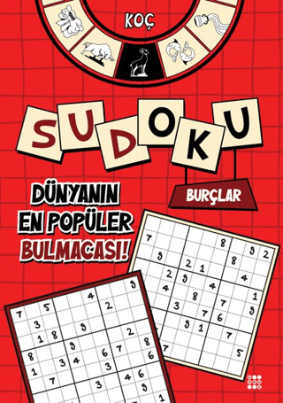 Burçlar Sudoku - Koç (Kalem Hediyeli) – Dokuz Yayınları kitap kapağı