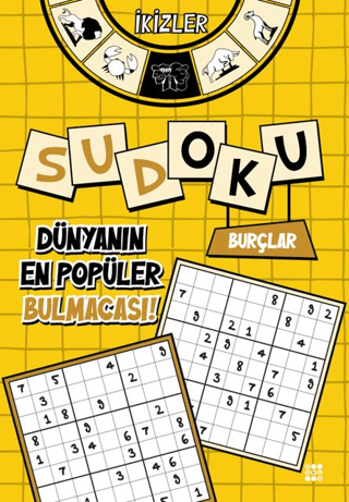 Burçlar Sudoku - İkizler (Kalem Hediyeli) – Dokuz Yayınları kitap kapağı