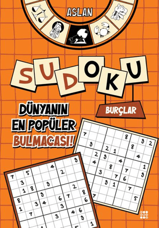 Burçlar Sudoku - Aslan (Kalem Hediyeli) – Dokuz Yayınları kitap kapağı