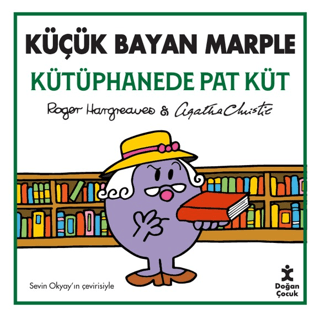 Küçük Bayan Marple - Kütüphanede Pat Küt – Doğan Çocuk kitap kapağı