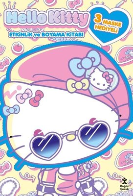 Hello Kitty - Maskeli Boyama ve Etkinlik Kitabı – Doğan Çocuk kitap kapağı