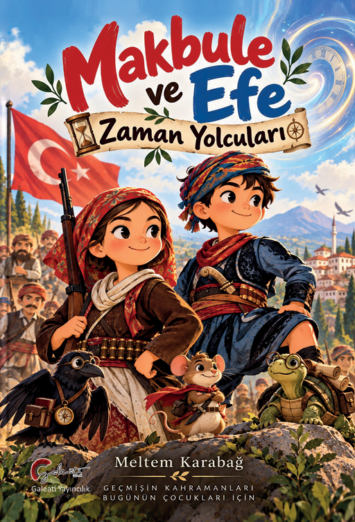 Makbule Ve Efe - Zaman Yolcuları – Galeati Yayıncılık kitap kapağı