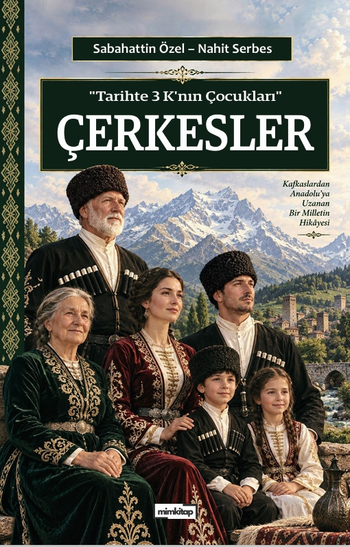 Tarihte 3 K'nın Çocukları - Çerkesler – Mim Kitap kitap kapağı