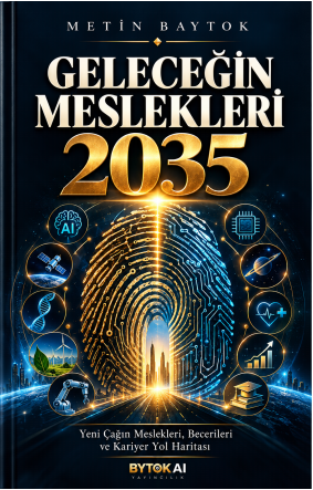 Geleceğin Meslekleri 2035 – Bytok AI Yayınları kitap kapağı
