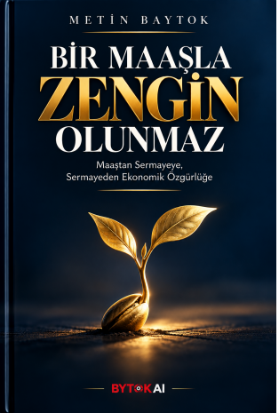 Bir Maaşla Zengin Olunmaz – Bytok AI Yayınları kitap kapağı