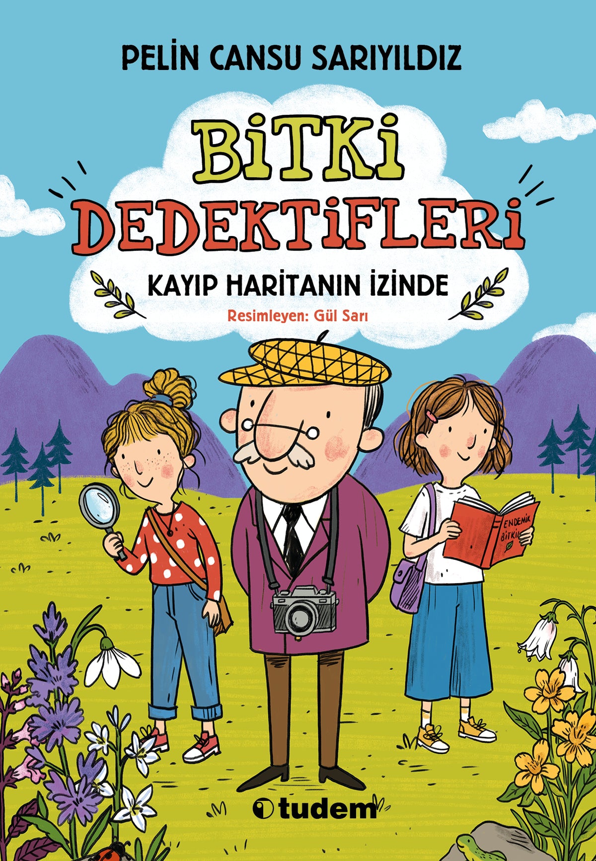 Bitki Dedektifleri - Kayıp Haritanın İzinde – Tudem Yayınları kitap kapağı