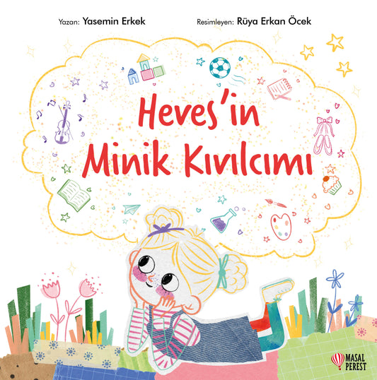 Heves'in Minik Kıvılcımı – Masalperest kitap kapağı