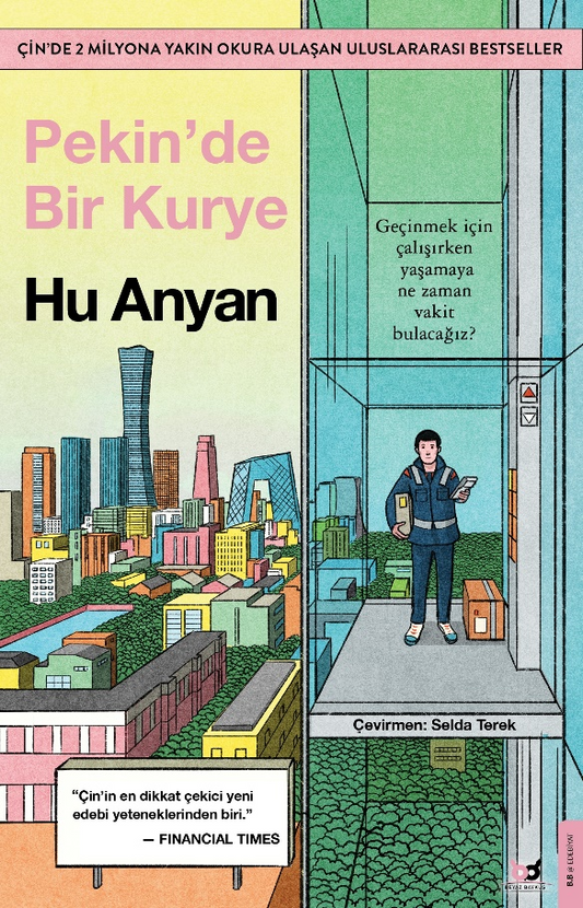 Pekin'de Bir Kurye – Beyaz Baykuş Yayınları kitap kapağı