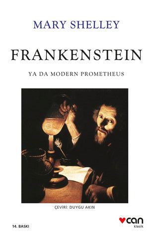 Frankenstein ya da Modern Prometheus – Can Yayınları kitap kapağı