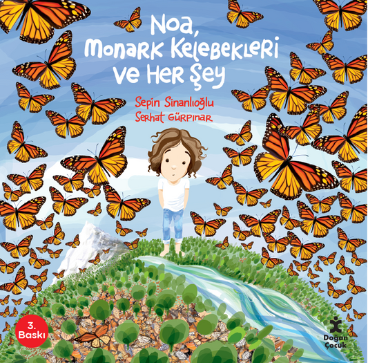 Noa Monark Kelebekleri Ve Her Şey – Doğan Çocuk kitap kapağı