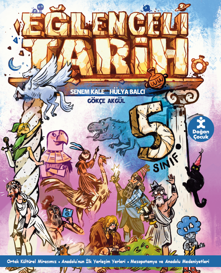 Eğlenceli Tarih 5. Sınıf – Doğan Çocuk kitap kapağı