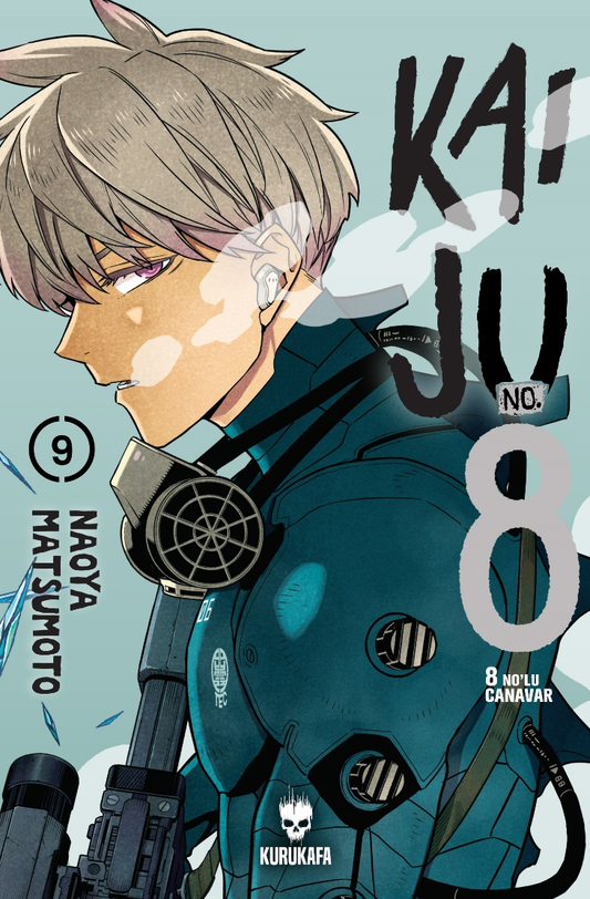 Kaiju No: 8 - 8 No’lu Canavar 9 – Kurukafa kitap kapağı