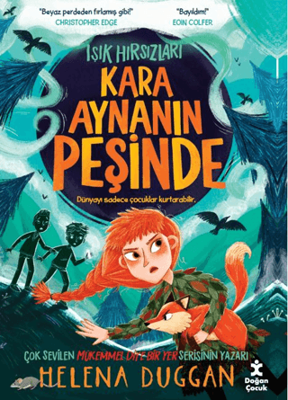 Işık Hırsızları - Kara Aynanın Peşinde – Doğan Çocuk kitap kapağı